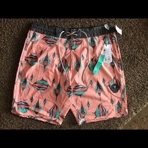 NWT VISSLA Boardshorts - Size 30 - Blowfish
